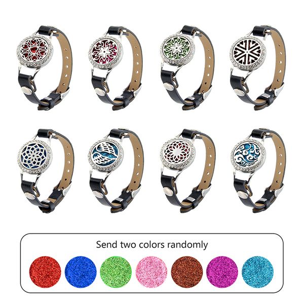 1pcs adjustable charm bracelet magnetic alloy stainless steel leather essential oil diffuser jewelry accessories, Black
1pcs adjustable charm bracelet magnetic alloy stainless steel leather essential oil diffuser jewelry accessories, Black