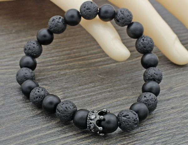 8mm crown copper uji4 white howlite onyx yoga elastic thread adjusted bead nature black volcanic lava stone bracelet bangles
8mm crown copper uji4 white howlite onyx yoga elastic thread adjusted bead nature black volcanic lava stone bracelet bangles