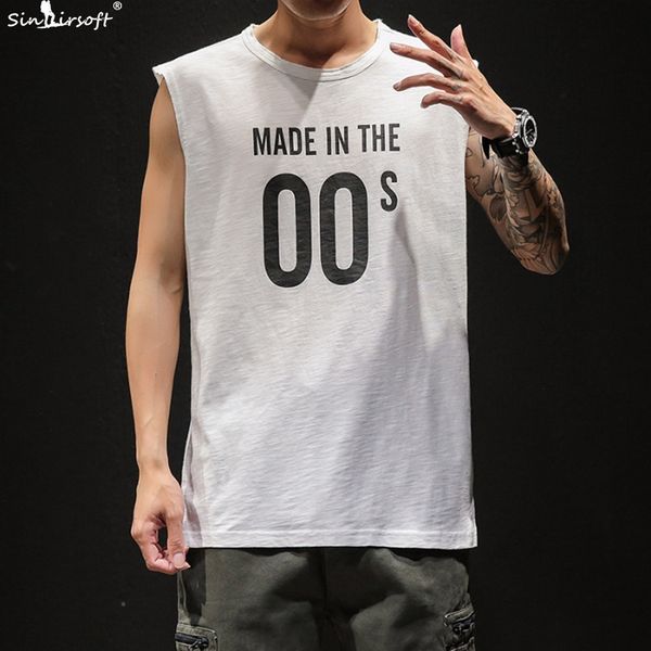 sleeveless sport vest men breathable casual letter printing male cotton o-neck white summer clothing fashion, White;black
sleeveless sport vest men breathable casual letter printing male cotton o-neck white summer clothing fashion, White;black
