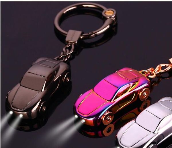 new exotic led light luminous car metal keychain personality fashion men and women couple keychain creative gift pendant, Black
new exotic led light luminous car metal keychain personality fashion men and women couple keychain creative gift pendant, Black