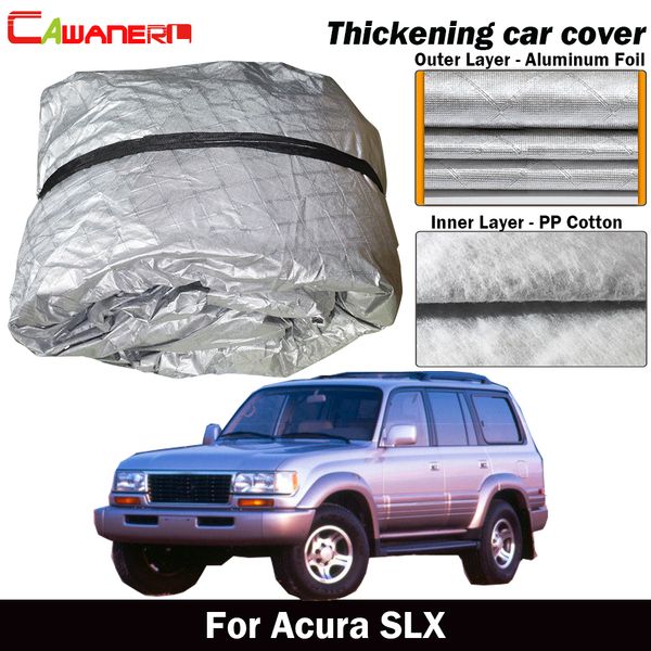 cawanerl for acura slx thick cotton car cover waterproof anti-uv sun shade rain snow hail resistant suv cover
cawanerl for acura slx thick cotton car cover waterproof anti-uv sun shade rain snow hail resistant suv cover