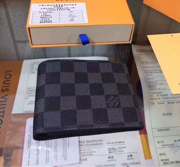 100 real leather de igner wallet men wallet luxury pur e men hort wallet de igner card holder with box