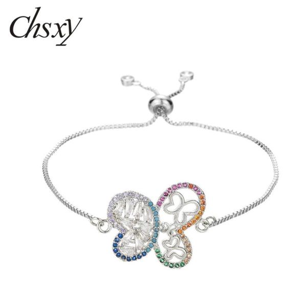 chsxy chic hollow design butterfly charm bracelet exquisite micro paved multi tiny cubic zirconia cz crystal bracelets for women, Golden;silver
chsxy chic hollow design butterfly charm bracelet exquisite micro paved multi tiny cubic zirconia cz crystal bracelets for women, Golden;silver