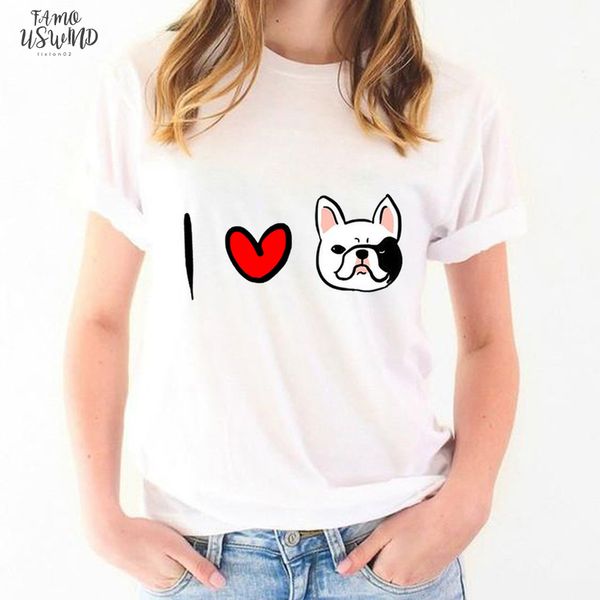 print women vogue french bulldog t shirt short sleeve tee shirt femme fashion cotton amp;polyester funny t shirts women, White
print women vogue french bulldog t shirt short sleeve tee shirt femme fashion cotton amp;polyester funny t shirts women, White