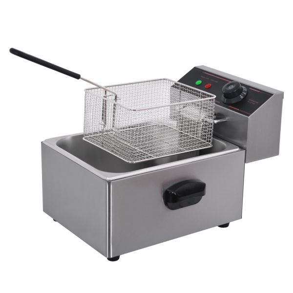 commercial single tank 6l chicken chip fryer electric fryer deep fryer basket kfc chicken frying machine potato frying machine
commercial single tank 6l chicken chip fryer electric fryer deep fryer basket kfc chicken frying machine potato frying machine