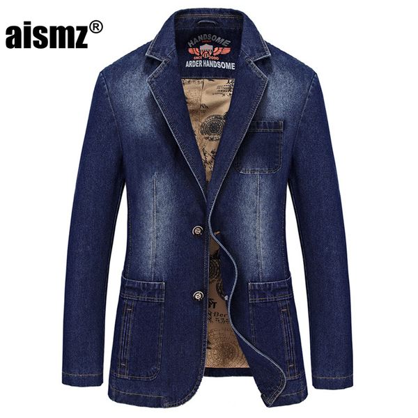aismz 2019 spring new trade men's jacket men's denim jacket classic casual jeans suit korean fashion loose slim coat m-4xl, White;black
aismz 2019 spring new trade men's jacket men's denim jacket classic casual jeans suit korean fashion loose slim coat m-4xl, White;black