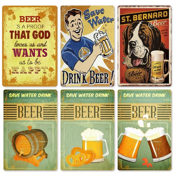 save drink beer vintage character tin sign modern home pub decor art craft tintin wall plaques metal iron painting plate posters
save drink beer vintage character tin sign modern home pub decor art craft tintin wall plaques metal iron painting plate posters