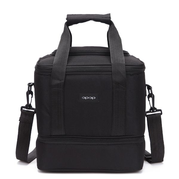 16l waterproof cooler bag double partition thermal lunch bag insulated picnic box portable drinks wine insulation cool
16l waterproof cooler bag double partition thermal lunch bag insulated picnic box portable drinks wine insulation cool