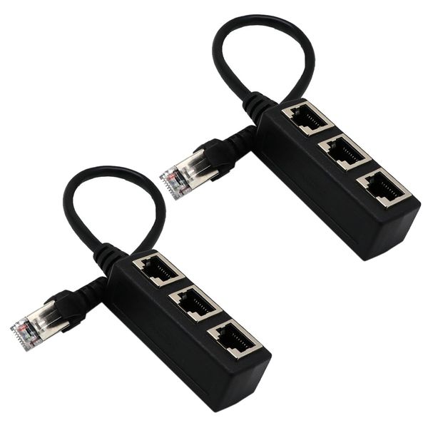 2шт rj45 splitter адаптер, rj45 1 мужской до 3 женских портов разъем адаптер интерфейс ethernet кабель 8p8c extender plug lan network
2шт rj45 splitter адаптер, rj45 1 мужской до 3 женских портов разъем адаптер интерфейс ethernet кабель 8p8c extender plug lan network