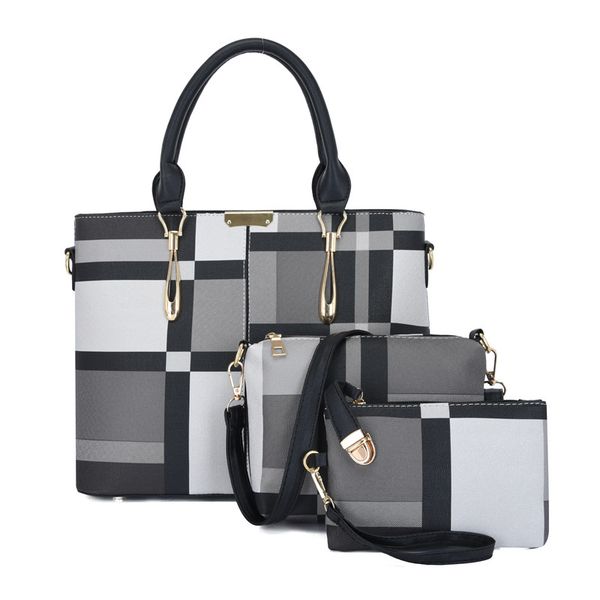 skfoockes women's handbag 2020 new ladies bag checked crossbody bag three-piece mother and child shoulder
skfoockes women's handbag 2020 new ladies bag checked crossbody bag three-piece mother and child shoulder