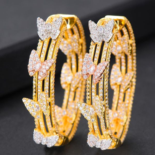 missvikki full buterfly sweet romantic hoop earrings for women bridal wedding engagement anniversary jewelry trendy accessories, Golden;silver
missvikki full buterfly sweet romantic hoop earrings for women bridal wedding engagement anniversary jewelry trendy accessories, Golden;silver