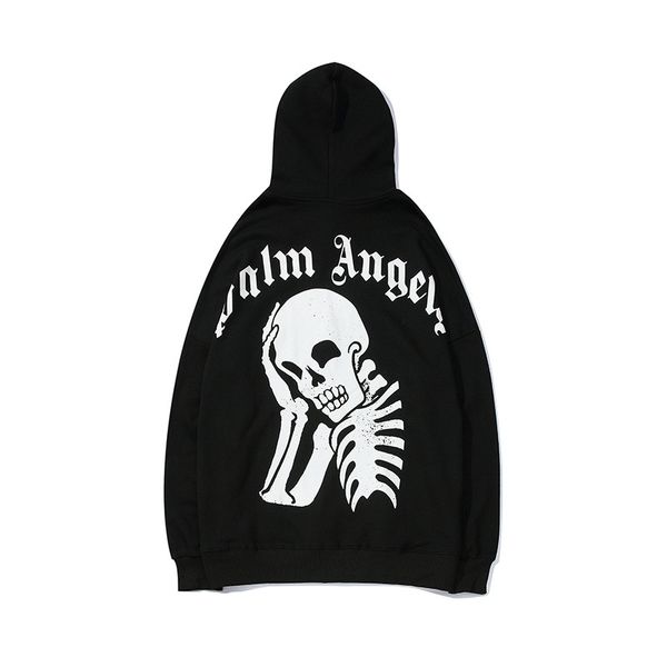 19FW Palm Angels Silver Skull Hooded Sweatshirt Men Women Fashion Casual Pullover Street Skateboard Black Hoodies HFLSWY305
19FW Palm Angels Silver Skull Hooded Sweatshirt Men Women Fashion Casual Pullover Street Skateboard Black Hoodies HFLSWY305