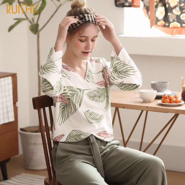 new 2 pcs pajama sets sweet girls night suits long sleeve sleepwear cotton ladies pyjamas japanese casual pijama femme home wear, Black;red
new 2 pcs pajama sets sweet girls night suits long sleeve sleepwear cotton ladies pyjamas japanese casual pijama femme home wear, Black;red