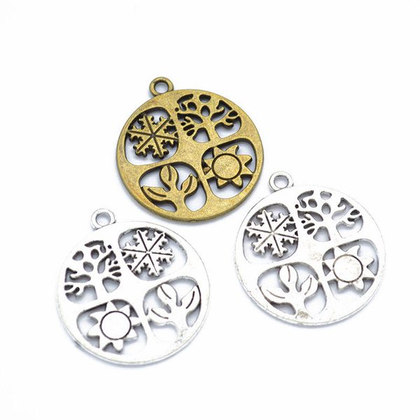 100pcs four season charm, 28*25mm four season pendant, antique bronze/ antique silver good for diy craft, Bronze;silver
100pcs four season charm, 28*25mm four season pendant, antique bronze/ antique silver good for diy craft, Bronze;silver