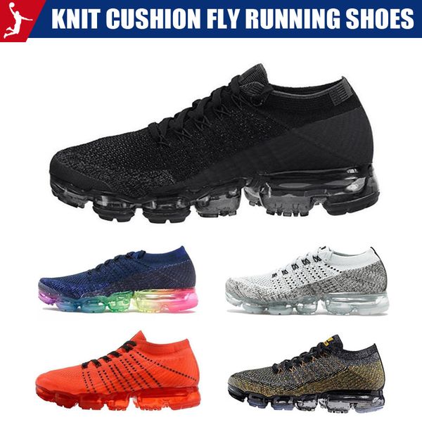 knit cushion fly running shoes men black white red trainers 2019 shoe women rust pink designers sports athletic shoes 36-47
knit cushion fly running shoes men black white red trainers 2019 shoe women rust pink designers sports athletic shoes 36-47