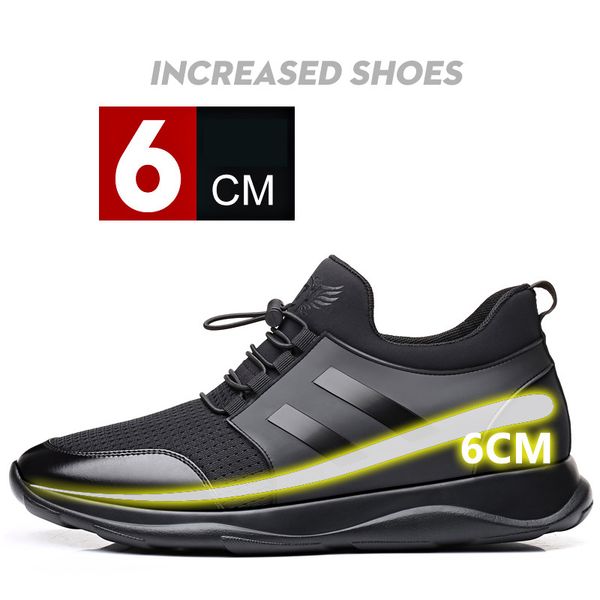 height increas insoles sneakers heightening shoes elevator shoes height increase man daily life increasing, Black
height increas insoles sneakers heightening shoes elevator shoes height increase man daily life increasing, Black