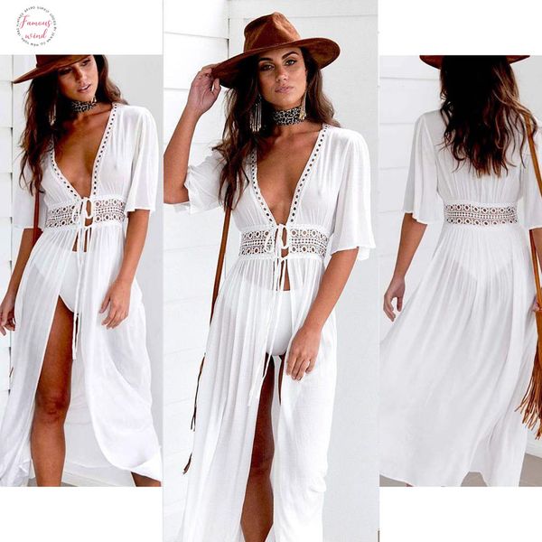 women summer solid white hole split holiday maxi dress beach bikini cover up long dress summer boho swimwear dress, Black;gray
women summer solid white hole split holiday maxi dress beach bikini cover up long dress summer boho swimwear dress, Black;gray