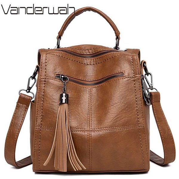 luxury tassel women backpack soft leather female travel shoulder bags backpack school bags for girls bolsa mochilas
luxury tassel women backpack soft leather female travel shoulder bags backpack school bags for girls bolsa mochilas