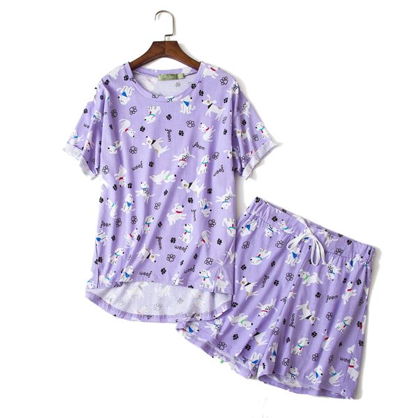 plus size new summer cute cartoon short pajamas sets for women 100% cotton cartoon ladies pyjamas casual pijamas de las mujeres, Black;red
plus size new summer cute cartoon short pajamas sets for women 100% cotton cartoon ladies pyjamas casual pijamas de las mujeres, Black;red