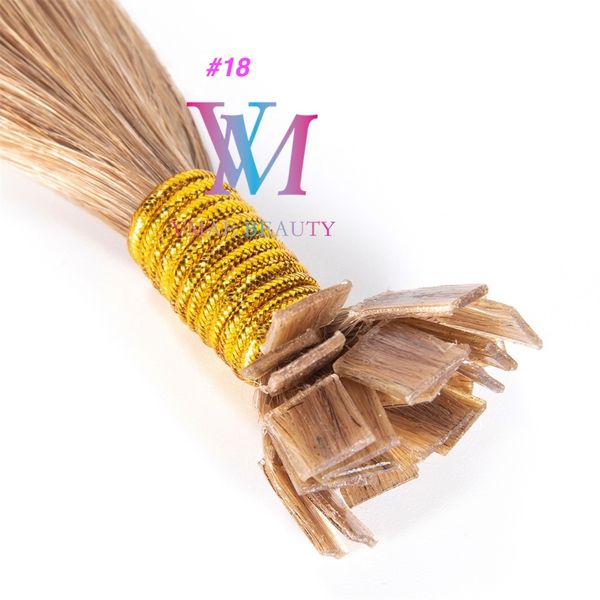 vmae peruvian natural color #18 blonde 100g keratin virgin hair straight flat tip pre bonded human hair extensions, Black
vmae peruvian natural color #18 blonde 100g keratin virgin hair straight flat tip pre bonded human hair extensions, Black