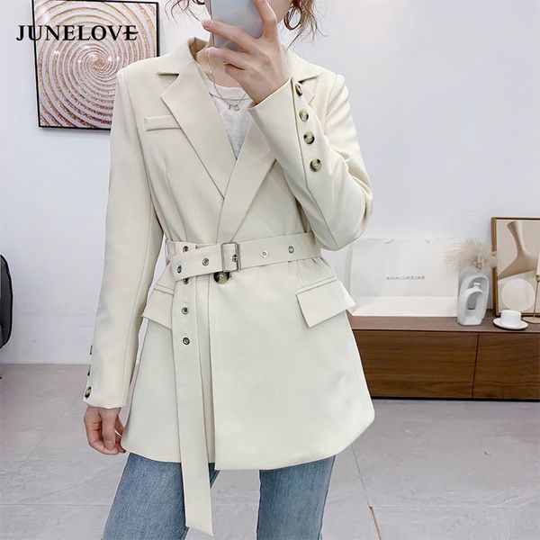 bella philosophy women sashes blazer coat vintage female suit jacket elegant office lady outerwear femme spring autumn blazer, White;black
bella philosophy women sashes blazer coat vintage female suit jacket elegant office lady outerwear femme spring autumn blazer, White;black