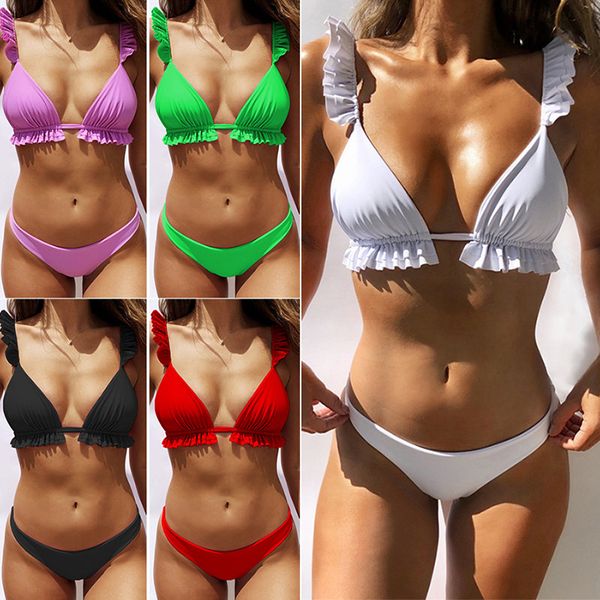swimwear women two piece bikini 2019 biquinis brazilian swimsuits biquine tankini swimsuit women halter biquini brasileiro, White;black
swimwear women two piece bikini 2019 biquinis brazilian swimsuits biquine tankini swimsuit women halter biquini brasileiro, White;black