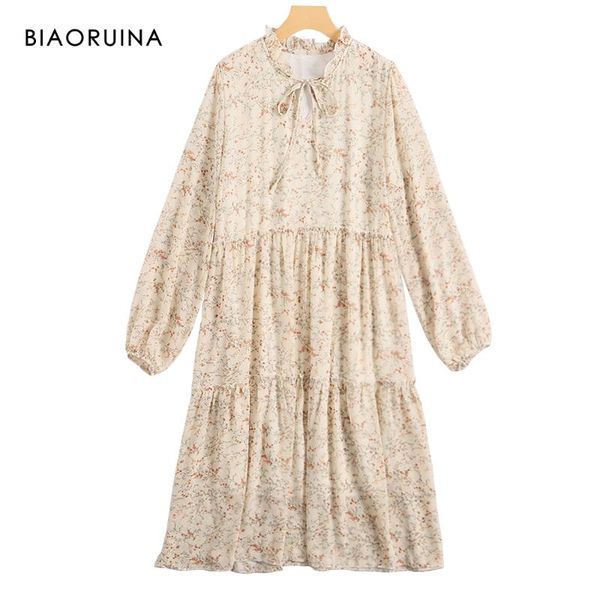 casual dresses biaoruina women's floral printing lined chiffon dress ruffled collar female sweet high waist spring arrival, Black;gray
casual dresses biaoruina women's floral printing lined chiffon dress ruffled collar female sweet high waist spring arrival, Black;gray