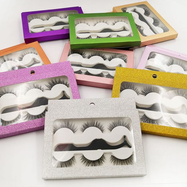 handmade reusable fake lashes 3 pairs set natural look soft & vivid false eyelashes extensions with luxury packaging +tweezer dhl free
handmade reusable fake lashes 3 pairs set natural look soft & vivid false eyelashes extensions with luxury packaging +tweezer dhl free