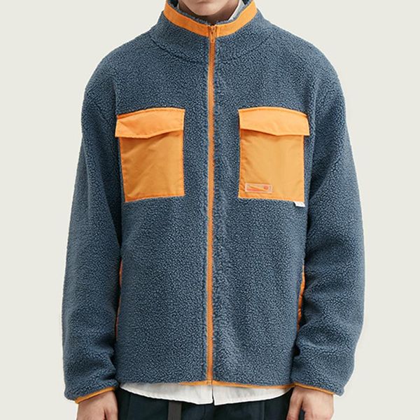 men's cotton jacket multi-pocket stitching mens streetwear jackets coats men design stand collar male casual mens fashion, Black
men's cotton jacket multi-pocket stitching mens streetwear jackets coats men design stand collar male casual mens fashion, Black