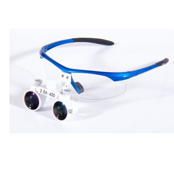 glasses-type 2.5x magnifying glass can be used for dentistry, surgery, medical, etc
glasses-type 2.5x magnifying glass can be used for dentistry, surgery, medical, etc