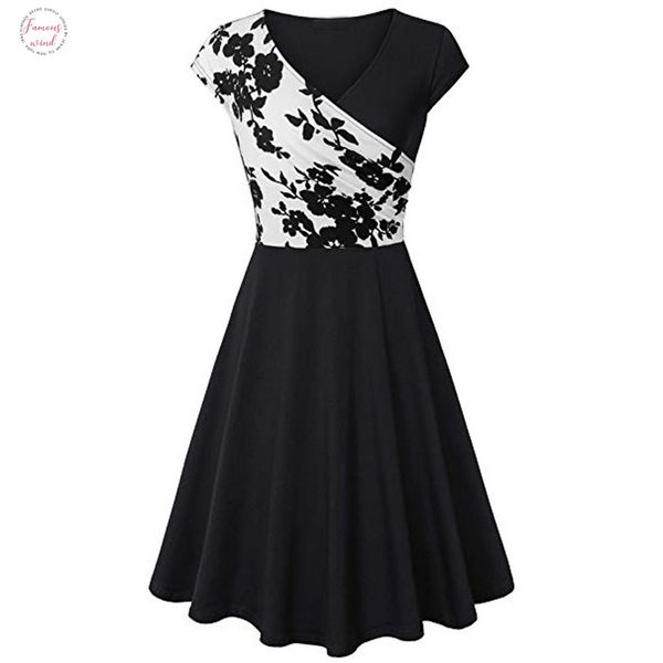polyester elegant flared dress woman empire waist dress high waist ladies flared dresses cap sleeve elegant a line dresses, Black;gray
polyester elegant flared dress woman empire waist dress high waist ladies flared dresses cap sleeve elegant a line dresses, Black;gray