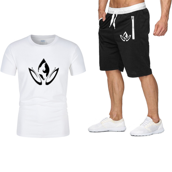2020 men's short-sleeved t-shirt and shorts suit, men's casual t-shirt suit, sportswear, ing, Gray
2020 men's short-sleeved t-shirt and shorts suit, men's casual t-shirt suit, sportswear, ing, Gray