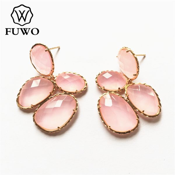 fuwo female elegant flowers drop earrings faceted gem-stone teardrop earrings for women party wedding gift wholesale er040, Silver
fuwo female elegant flowers drop earrings faceted gem-stone teardrop earrings for women party wedding gift wholesale er040, Silver