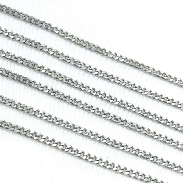 usenset 2mm cuban necklace stainless steel curb link chain silver tone classic fashion jewelry 100pcs/lot drop shipping ys56
usenset 2mm cuban necklace stainless steel curb link chain silver tone classic fashion jewelry 100pcs/lot drop shipping ys56