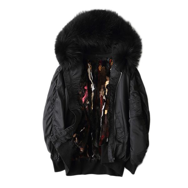 winter real raccoon fur collar hooded jacket women clothes 2018 raccoon fur liner coat korean parka manteau femme hiver zl797, Black
winter real raccoon fur collar hooded jacket women clothes 2018 raccoon fur liner coat korean parka manteau femme hiver zl797, Black