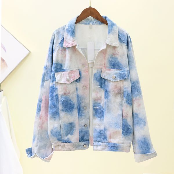 autumn winter 2019 new harajuku punk style bf gradient color boyfriend denim jacket women vintage loose outerwear ing, Black;brown
autumn winter 2019 new harajuku punk style bf gradient color boyfriend denim jacket women vintage loose outerwear ing, Black;brown