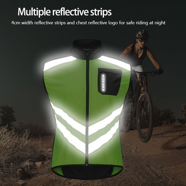 wosawe reflective cycling jacket sleeveless jersey windproof breathable safety vest jacket wear, Black
wosawe reflective cycling jacket sleeveless jersey windproof breathable safety vest jacket wear, Black
