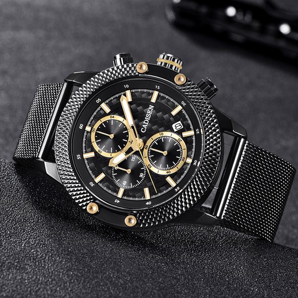 cadisen 9062 часы мужские спортивные хронограф модные часы мужская сетка ремешок кожаный ремешок водонепроницаемый повседневная кварцевая не, Slivery;brown
cadisen 9062 часы мужские спортивные хронограф модные часы мужская сетка ремешок кожаный ремешок водонепроницаемый повседневная кварцевая не, Slivery;brown