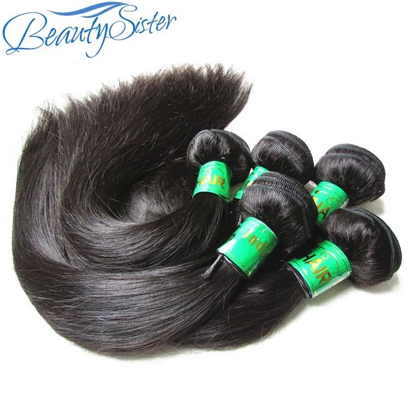 unprocessed indian virgin hair silk straight 5 bundles 500g original indian remy human hair extension bundles weave natural color, Black
unprocessed indian virgin hair silk straight 5 bundles 500g original indian remy human hair extension bundles weave natural color, Black