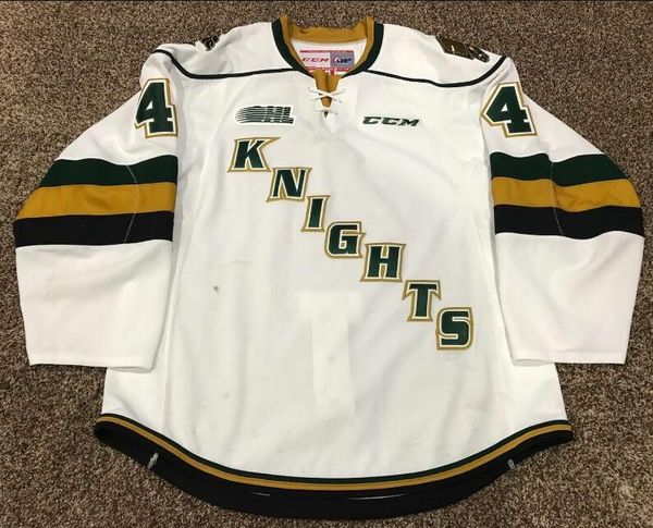 men vintage #4 olli juolevi london knights game issued ohl hockey jersey custom any name number, Black
men vintage #4 olli juolevi london knights game issued ohl hockey jersey custom any name number, Black