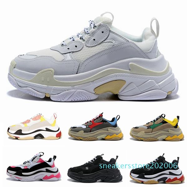 paris 17fw triple-s walking shoe luxury dad shoes chaussures femme triple s 17fw designer sneakers men women vintage old grandpa trainer s06, Black
paris 17fw triple-s walking shoe luxury dad shoes chaussures femme triple s 17fw designer sneakers men women vintage old grandpa trainer s06, Black
