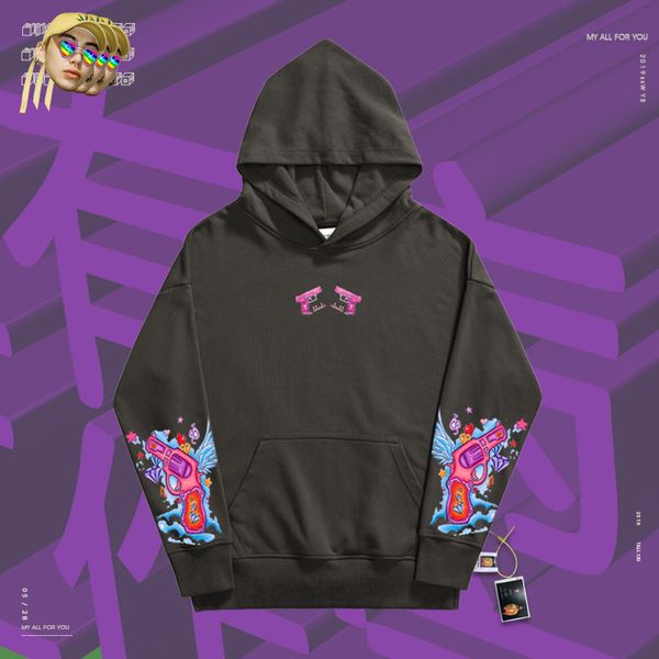 ins even midnight male ins autumn tide brand lovers double sleeve pink colour originality oldschool pattern printing, Black
ins even midnight male ins autumn tide brand lovers double sleeve pink colour originality oldschool pattern printing, Black