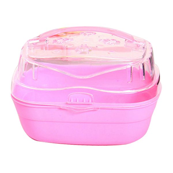 pet hamster house travel carrier pp resin small animal dwarf hamster house cage