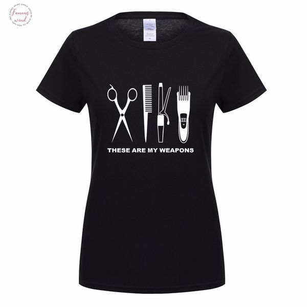 barber t shirt women short sleeve o neck cotton hairdresser weapon t shirt girls woman scissors clothing ot 818, White
barber t shirt women short sleeve o neck cotton hairdresser weapon t shirt girls woman scissors clothing ot 818, White