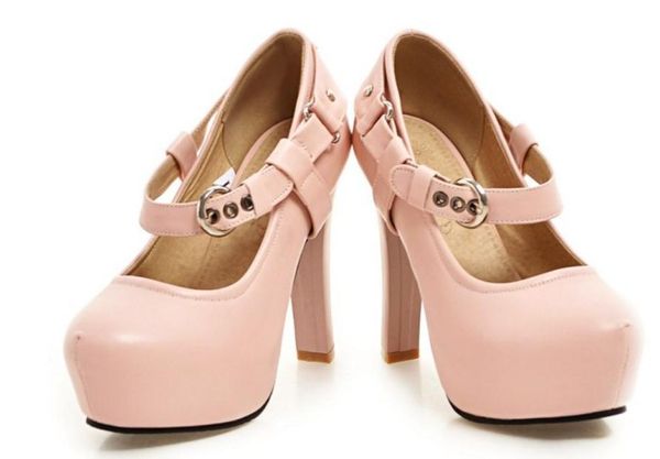 2019 women's shoes in spring and autumn with new style high heel coarse heel round head waterproof table @280, Black
2019 women's shoes in spring and autumn with new style high heel coarse heel round head waterproof table @280, Black