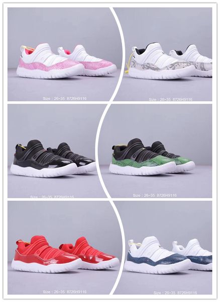 retro classical kids 11 xi 11s basketball shoes pink snakeskin space jam bred concord gym red basketball shoe children boy girls sports, Black
retro classical kids 11 xi 11s basketball shoes pink snakeskin space jam bred concord gym red basketball shoe children boy girls sports, Black