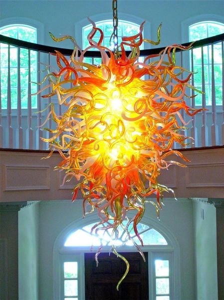100% mouth blown glass chandelier borosilicate glass art glass pendant lighting foyer hall light lobby restaurant chandelier
100% mouth blown glass chandelier borosilicate glass art glass pendant lighting foyer hall light lobby restaurant chandelier
