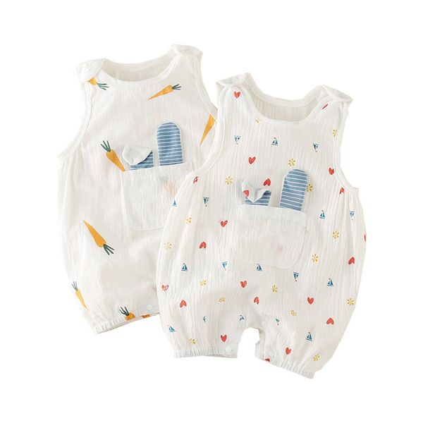 baby kids 2019 summer romper sleeveless cute 100% cotton boy girl clothes casual cartoon infantil baby summer costume outfits, Blue
baby kids 2019 summer romper sleeveless cute 100% cotton boy girl clothes casual cartoon infantil baby summer costume outfits, Blue