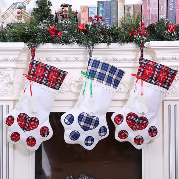 personality dog paw christmas socks 2 colors christmas tree pendant decor cartoon large capacity candy gift bag
personality dog paw christmas socks 2 colors christmas tree pendant decor cartoon large capacity candy gift bag