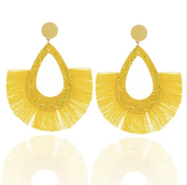 new fashion tassel sequins ladies earrings 2019 bohemian style geometric personality party fashion jewelry gb991, Golden
new fashion tassel sequins ladies earrings 2019 bohemian style geometric personality party fashion jewelry gb991, Golden